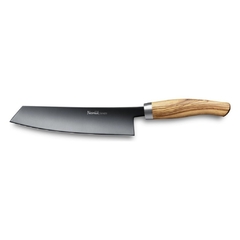 Faca De Chef Nesmuk Janus 18cm Com Cabo De Madeira De Oliveira