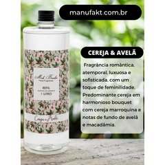 Refil Difusor Cereja e Avelã 1 Litro Mels Brushes - comprar online