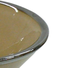 Cuia De Cerâmica Rio Grande Do Sul Alto Relevo Ceraflame Gourmet 450ml Mescla - comprar online