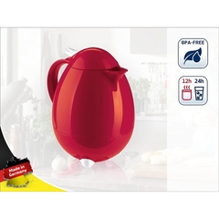 Garrafa Térmica Columbus Vermelha Plástico 1L Leifheit - comprar online