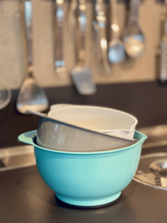 Conjunto Bowls Para Preparação 3 peças Branco/Azul/Cinza KitchenAid - loja online