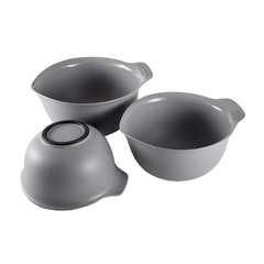 Conjunto De Bowls C/ 3 Tigelas Cozinha Multiuso Cinza KitchenAid - comprar online