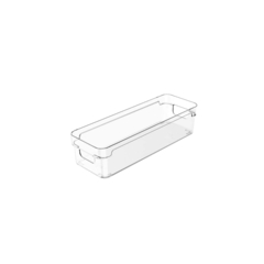 Organizador De Armários Clear 30x10x7cm Transparente OU