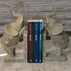 Aparador De Livros Elefante 26x19x15cm Adely Decor - comprar online
