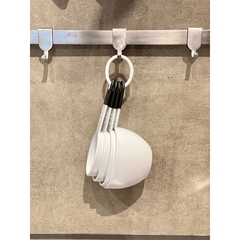 Conjunto 4 Xícaras Medidoras Branco/Preto KitchenAid - comprar online