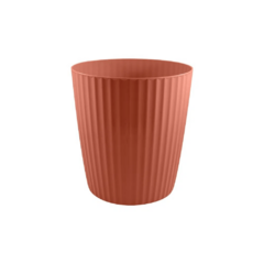 Vaso Para Flores, Cactos E Suculentas Groove Grande Terracota OU