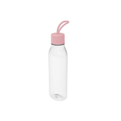 Garrafa Para Água Squeeze Liv Flat 700ml Rosa Quartz OU