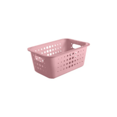 Cesta Organizadora M Rosa Quartz Ou