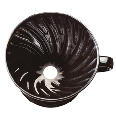 Suporte De Cerâmica Para Filtro De Café V60-02 Preto Hario Edição Tetsu Kasuya - comprar online