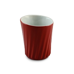 Porta Utensílios E Talheres De Cerâmica Twist Ceraflame Gourmet Vermelho