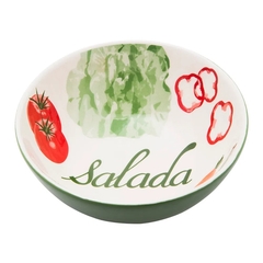Tigela Bowl 16cm 600ml Salada Verde Oxford Porcelanas