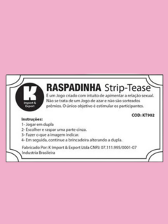 Raspadinha - Strip-Tease - comprar online