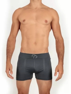 Cueca Boxer Sem Costura - CINZA