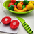 Set Chop Chop De 14 Frutas y Verduras Reutilizables con Canasta + Tabla y Cuchillo para cortar de Juguete - Espacio Mamás