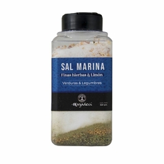 Sal Marina fina frasco vertedor x 320grs. Vata: Finas hierbas y limón