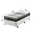 Cama Box Solteiro 88x188 Courino Linho Branco com Colchão Gransleep Molas Verticoil Ecoflex - comprar online