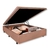 Cama Box Casal com Baú Suede Bege 138x188 com Colchão GranSleep Ecoflex Molas Verticoil - loja online