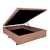 Cama Box Casal com Baú Suede Bege 138x188 com Colchão Adapto Molas Ensacadas Ecoflex - loja online