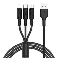 Cable USB to Lightning Micro-USB Type-C X25 en internet