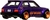 Hot Wheels Premium Ronin Run 81 Toyota Starlet KP61 Morado en internet
