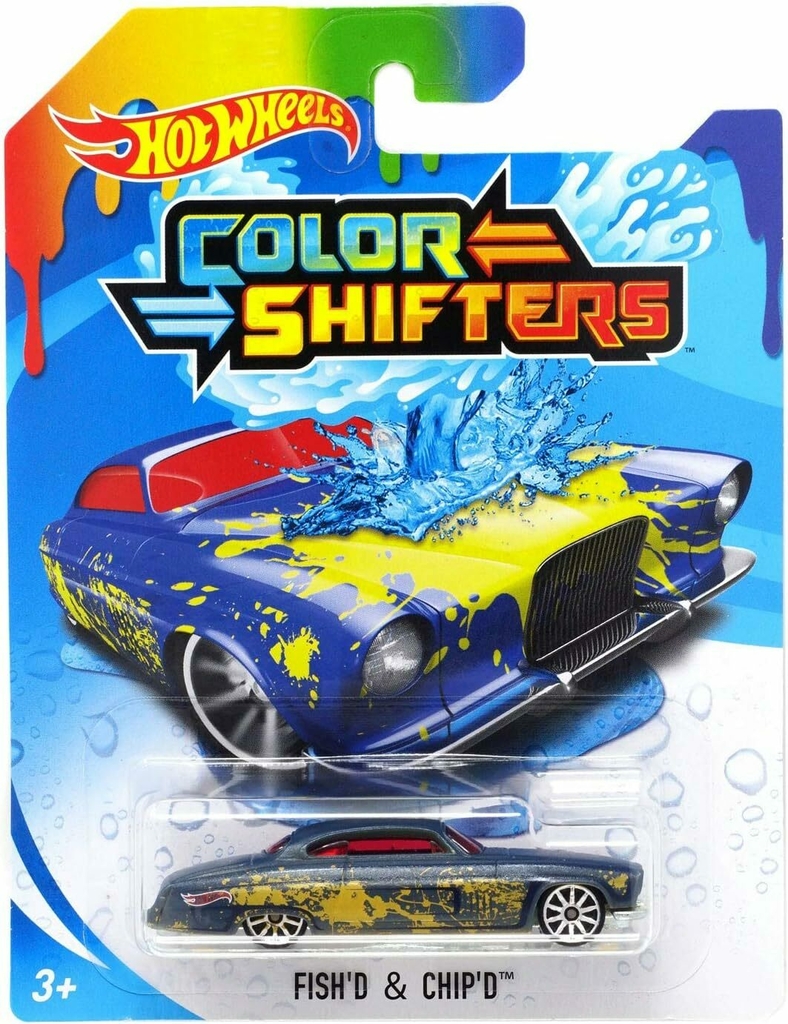 Hot Wheels Automovil Color Shifters Fish d Chip d