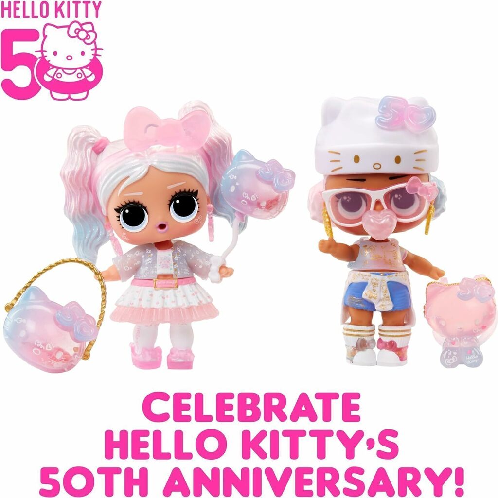 LOL Sorpresa 50 aniversario Hello Kitty Doll Miss Pearly