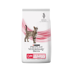 Purina Pro Plan Veterinary Diets DM Dietetic Management indicado en el tratamiento de gatos diabéticos. Disponibles en Lio's Cat.