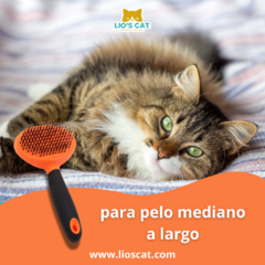 ¡Transforma el cuidado de tu mascota con el Cepillo con Puntas Redondas de Pelu2! Diseñado especialmente para perros y gatos con pelo mediano a largo, este cepillo es la herramienta perfecta para mantener la salud y el brillo del pelaje de tu amigo peludo