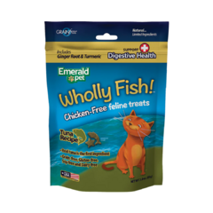 Wholly Fish Digestive Health 85gr - Premios para Gato | Emerald Pet