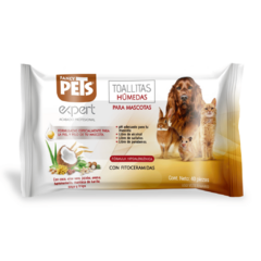 Toallitas húmedas para gato | Fancy Pets Expert Toallitas húmedas 40pzas