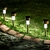10 Luminária solar jardim espeto INOX na internet