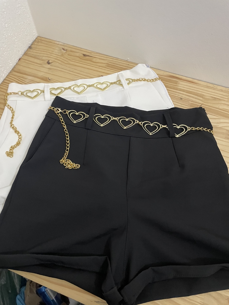 Short con cinto clearance