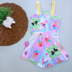 Macaquinho Short Saia Candy - comprar online