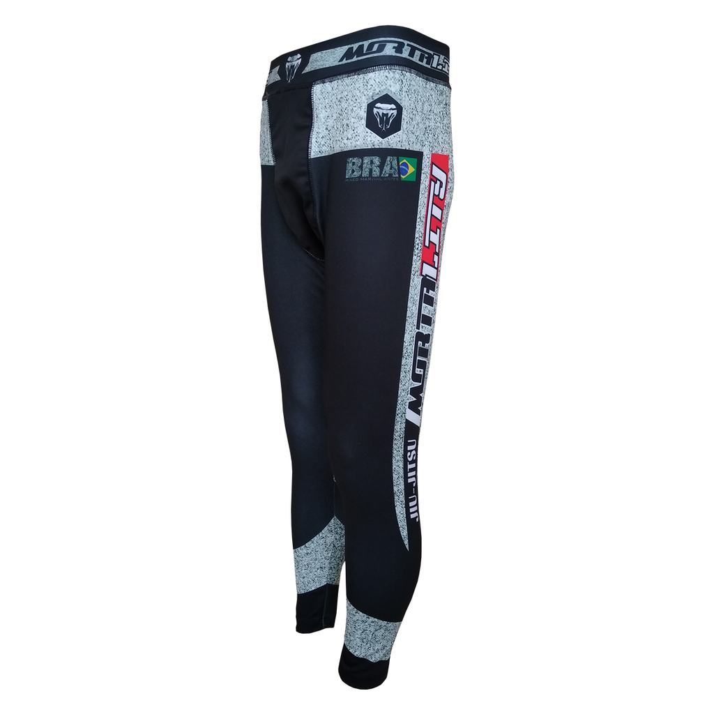 Calça Compressão Legging Brasil Jiujitsu em Oferta - Mortality