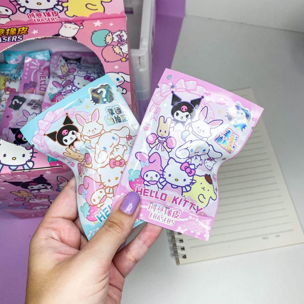 Borracha Surpresa - Sanrio Novos Personagens - Meu Poá Papelaria