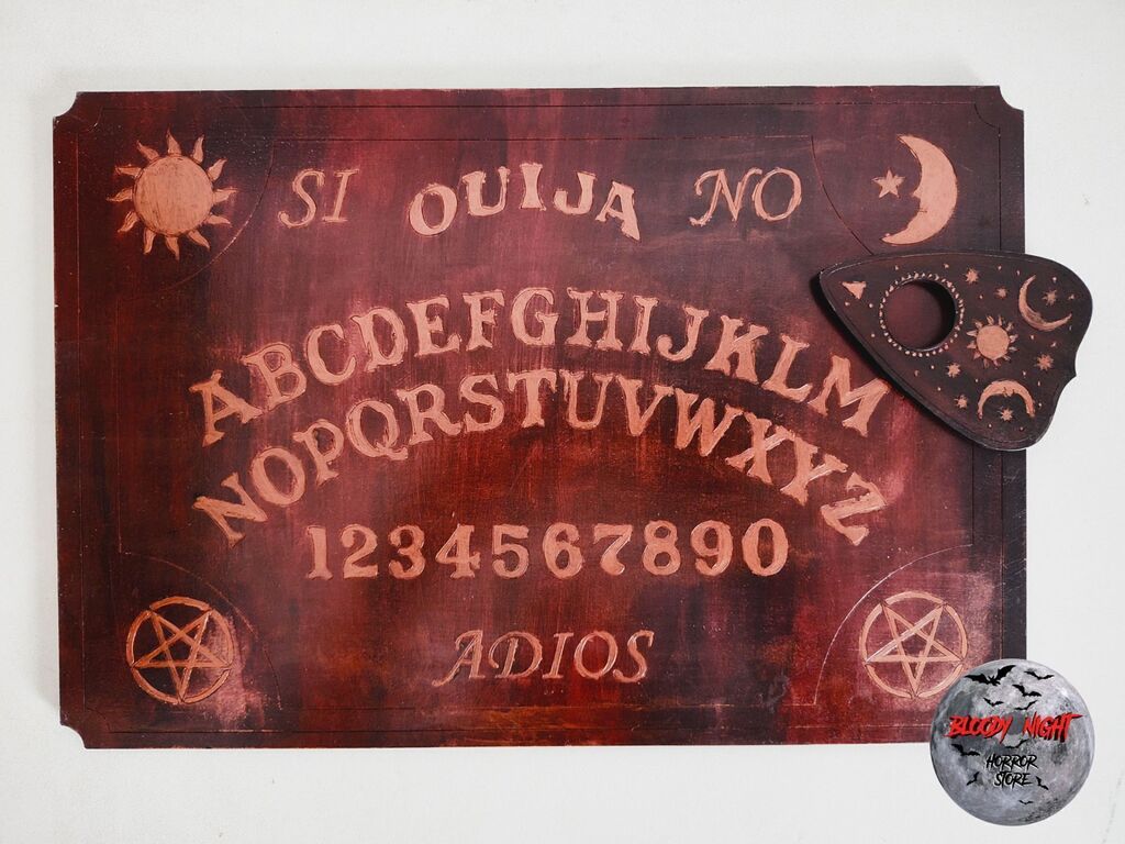 Tablero Ouija Bordo - Bloody Night - Horror Store