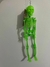 Colgante Esqueleto Verde Fluor - comprar online