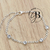 PU 1062 - Pulsera cubics cristal (AB) - comprar online