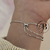 PU 924 - Pulsera regulable CORAZON (AQ) - comprar online