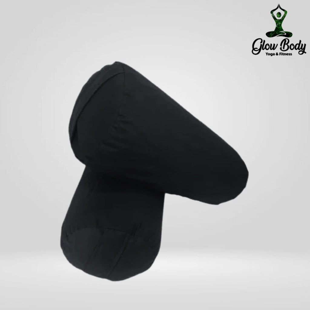 Bolster Yoga Lyengar (20 X 50) Cm Relleno De Cascara De Trigo