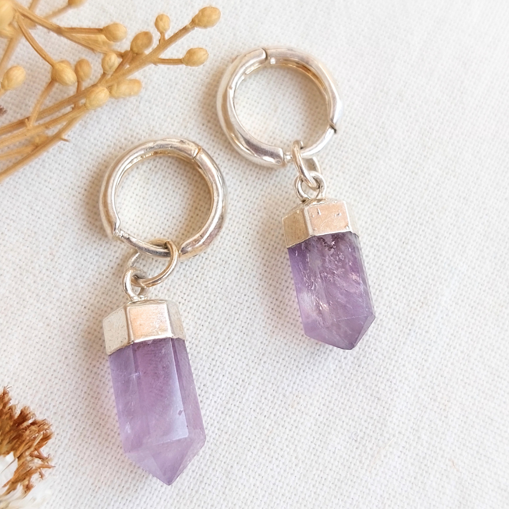 Aros de online piedras naturales