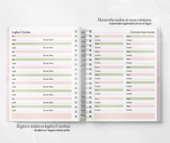 Refil / Miolo para Agenda 2025 - 1 dia por página - Coleção Self Love - Tudo Para Encadernação