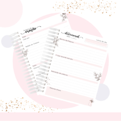 Miolo Impresso A5 para Caderno Devocional Menina - comprar online