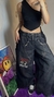 UPCYCLING BIG BAGGY PANTS BLACK JEANS AUTORAL na internet