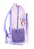 Imagem do Mochila Costa Grande Stitch e Angel Disney Lilás Chaveiro + Estojo 3 Fechos - Luxcel