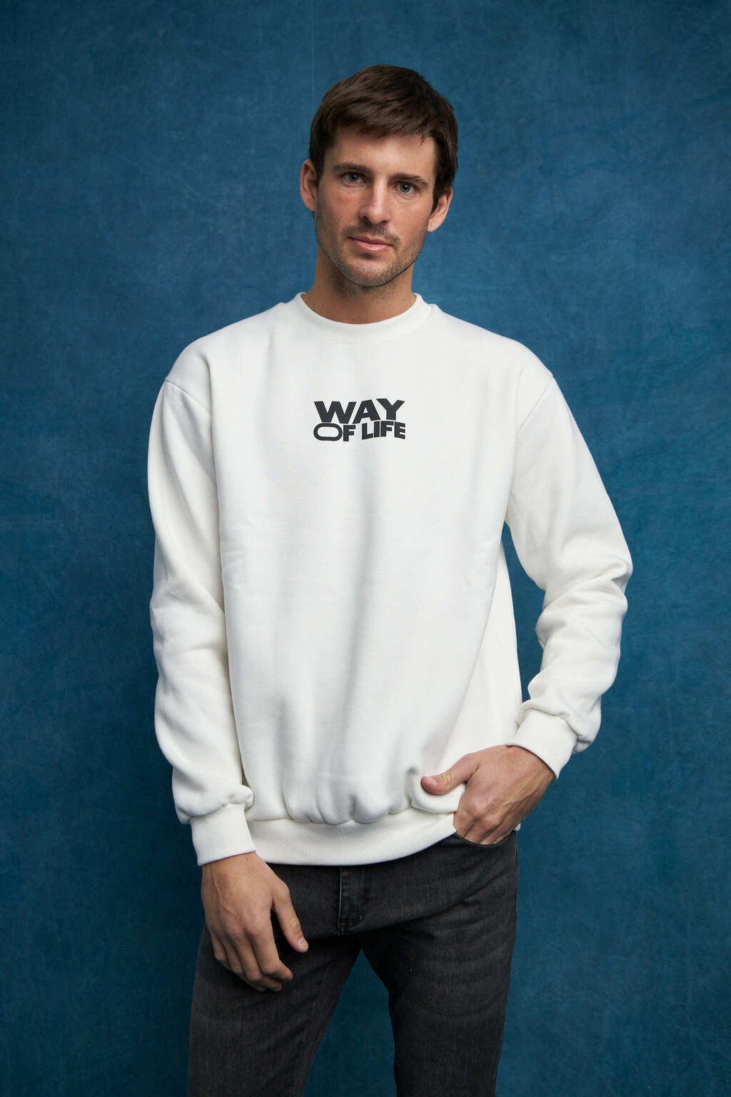 Buzo blanco algodon shop