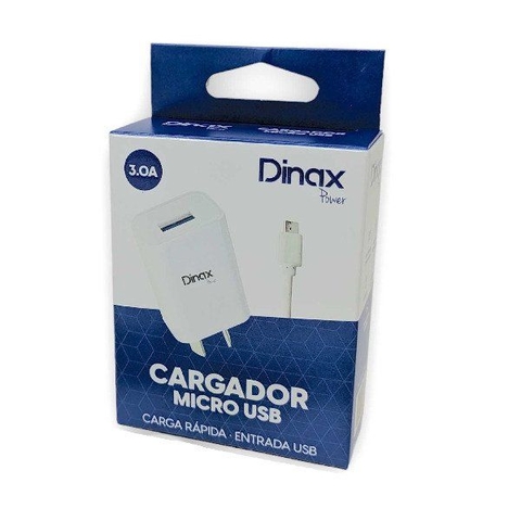 CARGADOR TIPO C DINAX CARGA RÁPIDA 4,2A CABLE 1MT+ 2 SALIDAS USB