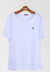 Camiseta Gola Canoa Clássica - Branca