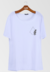 Camiseta Gola Canoa Flor Geometric - Branca - comprar online