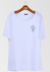 Camiseta Gola Canoa Lobo - Branca